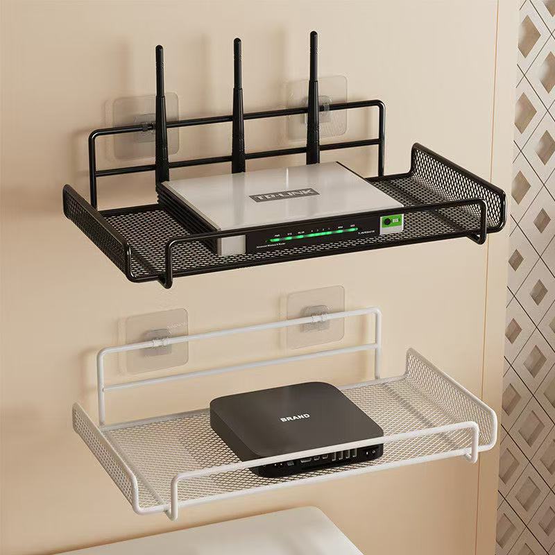 Home Edit Bathroom Storage - Estante de pared para router, sin