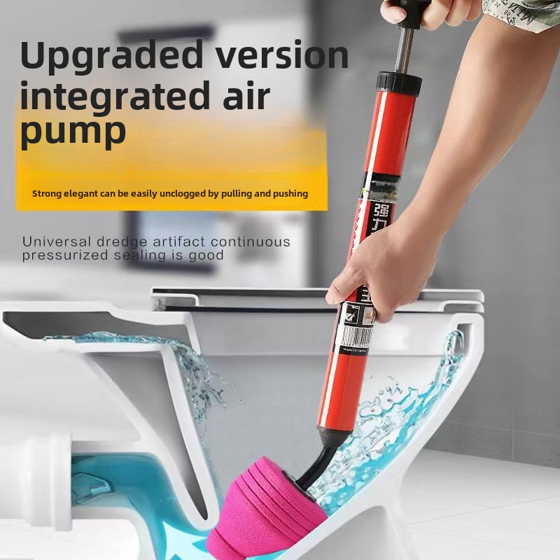 Nuevo inodoro de alta presión  - Plunger Toilet reseña y precio