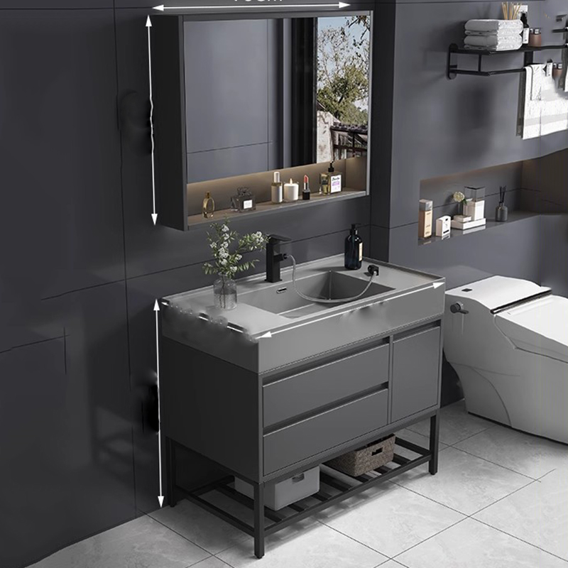 Gabinete de baño de lujo para  - Home Bathroom Vanity Combo reseña y precio