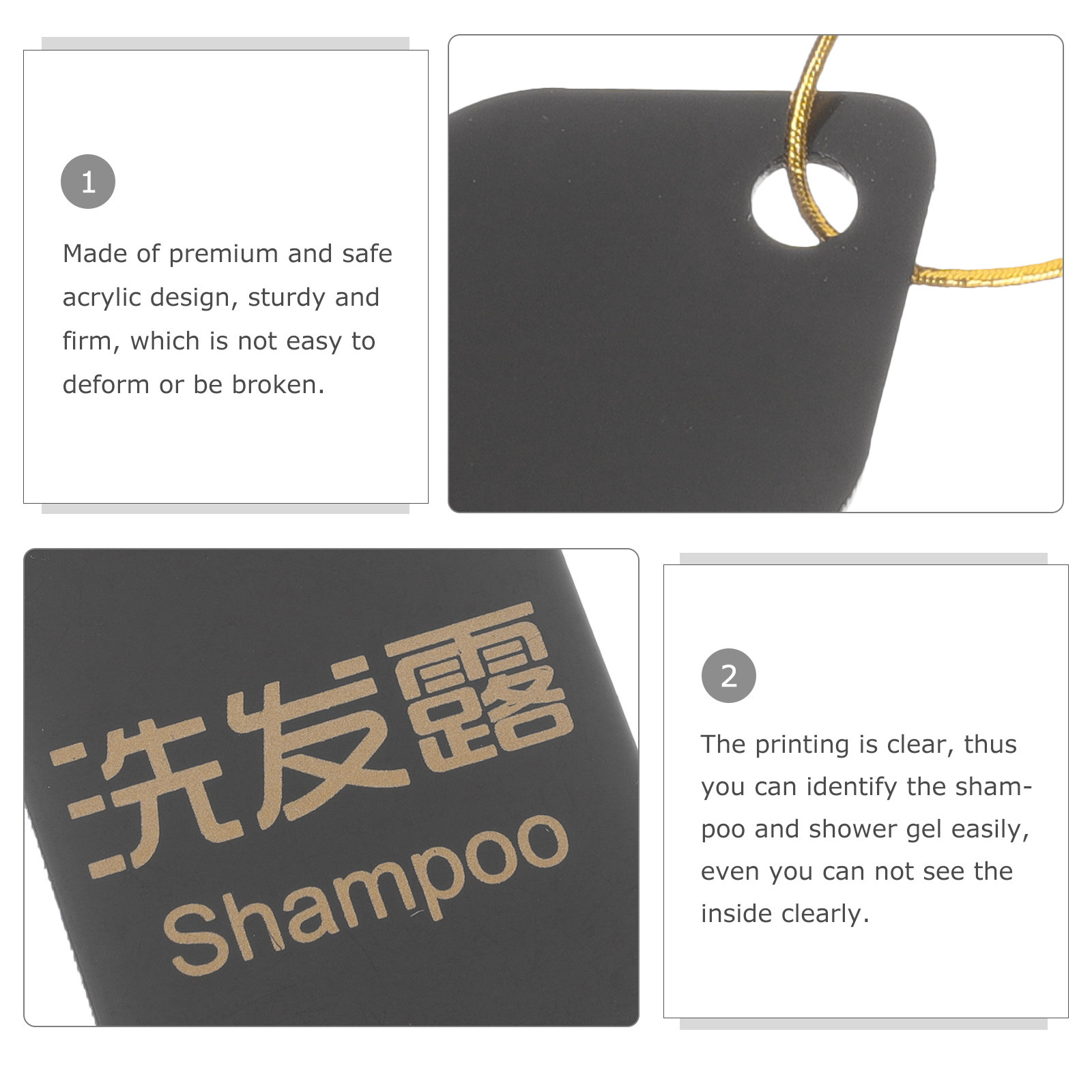 Juego de etiquetas para dispen - Home Bathroom Organizer reseña y precio