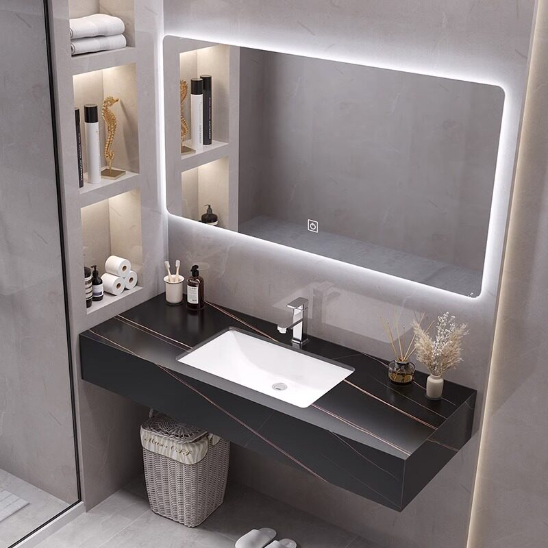 Mueble de Baño Moderno con Esp - Home Bathroom Vanity Combo reseña y precio