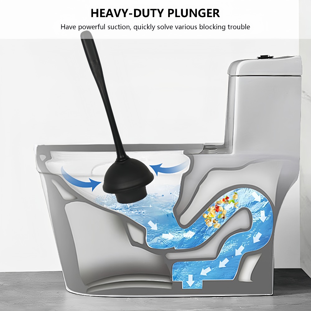 Combo de escobilla y desatasca - Plunger Toilet reseña y precio
