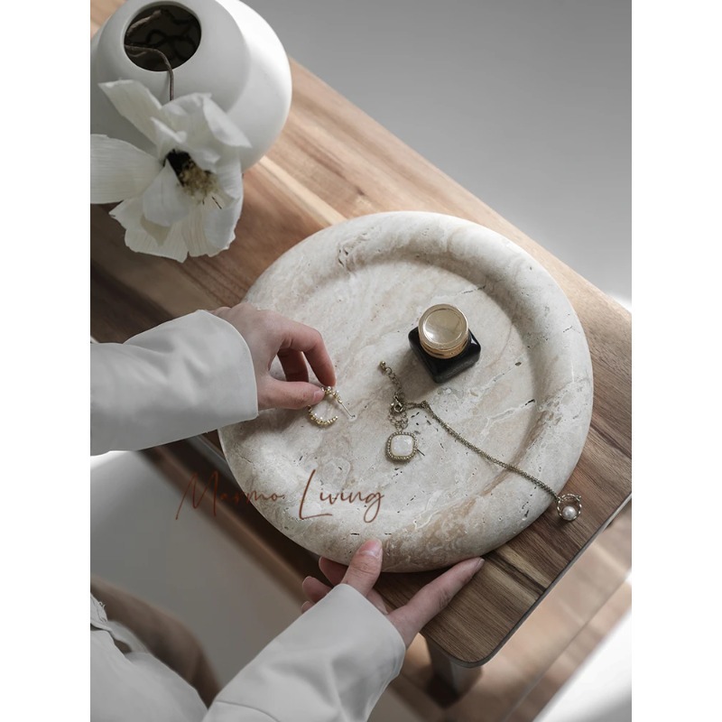 Bandeja de Servicio de Travert - Home Bathroom Trends reseña y precio