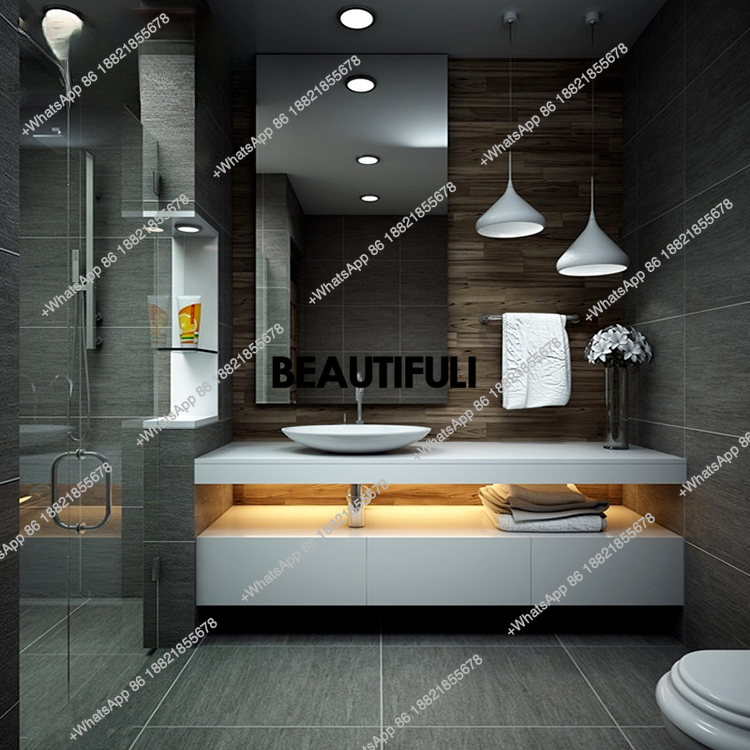 Mueble de baño personalizado d - Home Bathroom Vanity Combo reseña y precio
