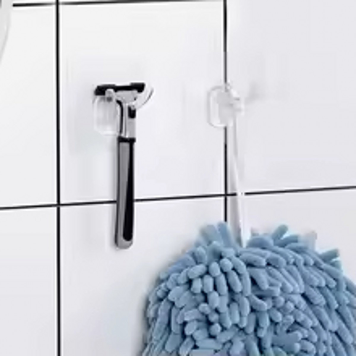Gancho adhesivo para maquinill - Home Edit Bathroom Storage reseña y precio