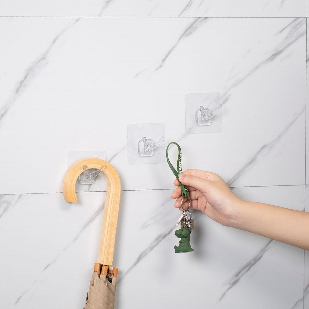Gancho adhesivo para maquinill - Home Edit Bathroom Storage reseña y precio