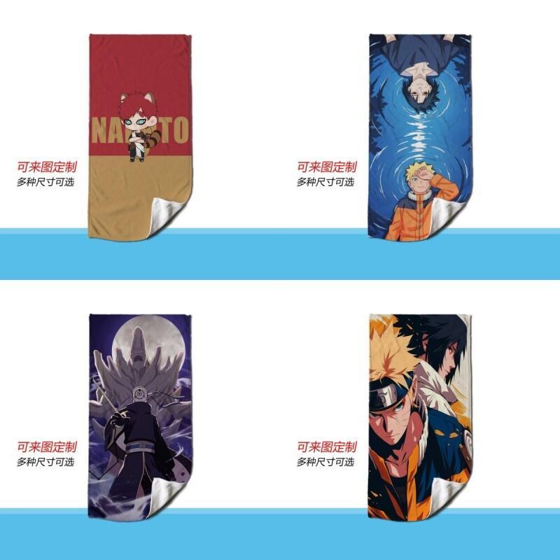 Toalla de microfibra de Naruto - Home Bathroom Trends reseña y precio