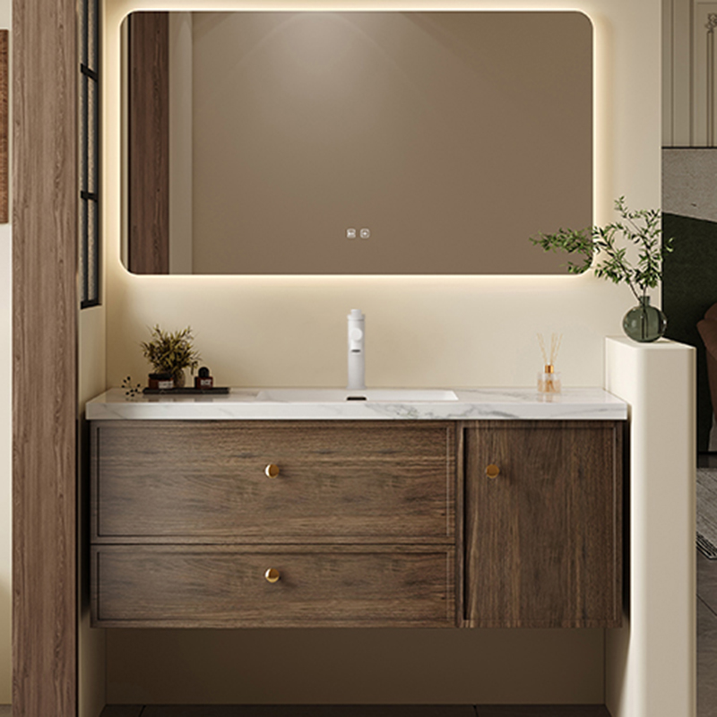 Gabinete de baño de exhibición - Home Bathroom Vanity Combo reseña y precio