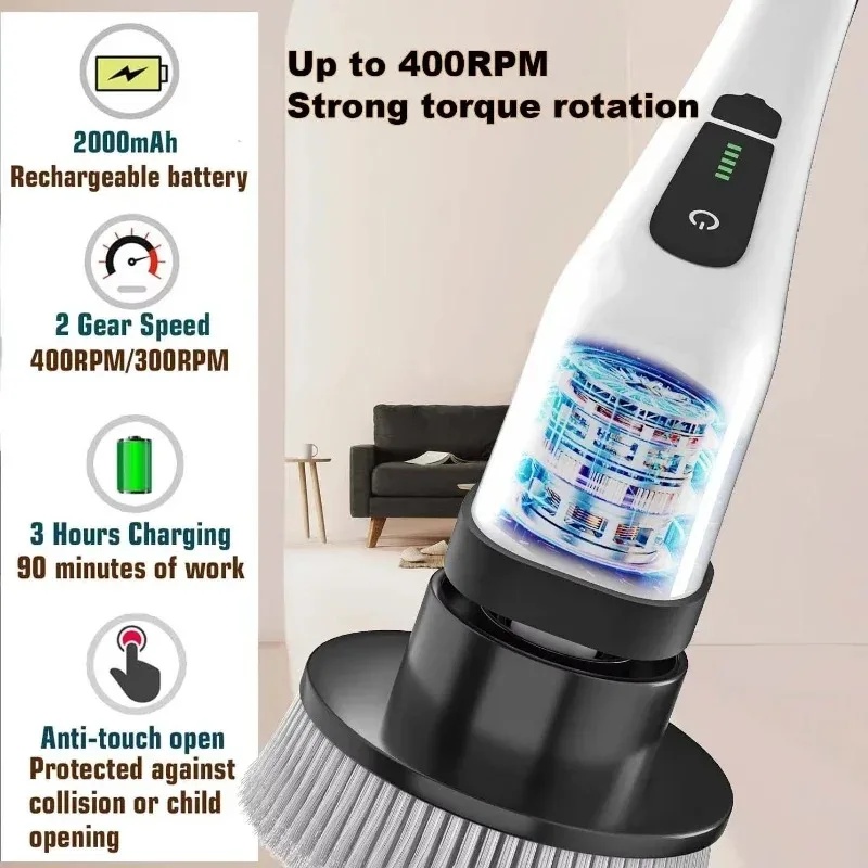 Cepillo de limpieza eléctrico  - Plunger Toilet reseña y precio