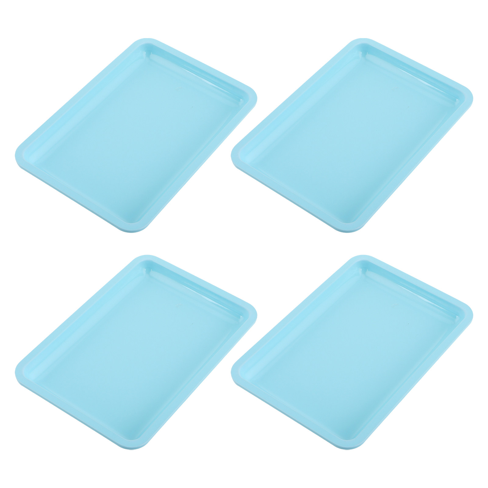 4 bandejas de acero inoxidable - Home Bathroom Organizer reseña y precio